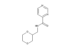 Image of N-(1,4-dioxan-2-ylmethyl)pyrimidine-4-carboxamide
