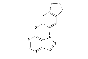 7-indan-5-yloxy-1H-pyrazolo[4,3-d]pyrimidine
