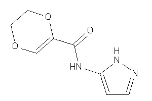 N-(1H-pyrazol-5-yl)-2,3-dihydro-1,4-dioxine-5-carboxamide