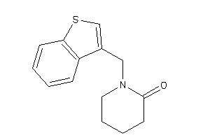 1-(benzothiophen-3-ylmethyl)-2-piperidone