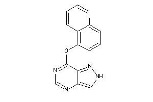 7-(1-naphthoxy)-2H-pyrazolo[4,3-d]pyrimidine
