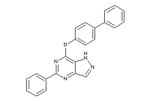 5-phenyl-7-(4-phenylphenoxy)-1H-pyrazolo[4,3-d]pyrimidine