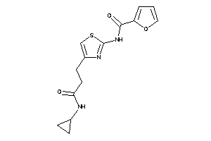 N-[4-[3-(cyclopropylamino)-3-keto-propyl]thiazol-2-yl]-2-furamide