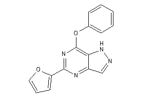 5-(2-furyl)-7-phenoxy-1H-pyrazolo[4,3-d]pyrimidine