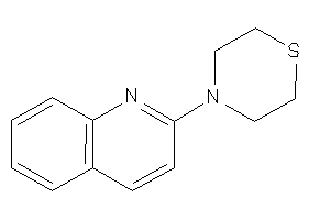 4-(2-quinolyl)thiomorpholine