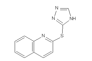 2-(4H-1,2,4-triazol-3-ylthio)quinoline