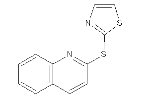 2-(2-quinolylthio)thiazole