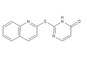 2-(2-quinolylthio)-1H-pyrimidin-6-one