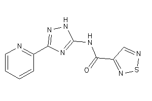 N-[3-(2-pyridyl)-1H-1,2,4-triazol-5-yl]-1,2,5-thiadiazole-3-carboxamide