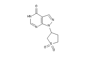1-(1,1-diketothiolan-3-yl)-5H-pyrazolo[3,4-d]pyrimidin-4-one