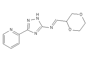 1,4-dioxan-2-ylmethylene-[3-(2-pyridyl)-1H-1,2,4-triazol-5-yl]amine