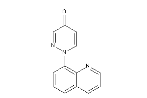 Image of 1-(8-quinolyl)pyridazin-4-one