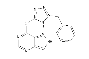 Image of 7-[(5-benzyl-4H-1,2,4-triazol-3-yl)thio]-2H-pyrazolo[4,3-d]pyrimidine