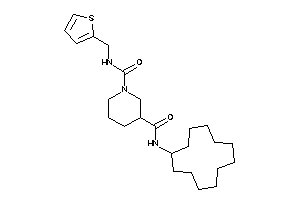 N'-cyclododecyl-N-(2-thenyl)piperidine-1,3-dicarboxamide