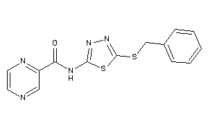 N-[5-(benzylthio)-1,3,4-thiadiazol-2-yl]pyrazinamide