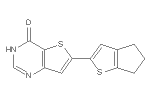 6-(5,6-dihydro-4H-cyclopenta[b]thiophen-2-yl)-3H-thieno[3,2-d]pyrimidin-4-one