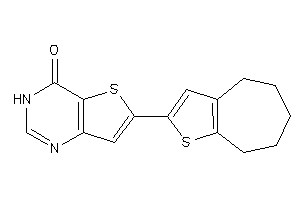 6-(5,6,7,8-tetrahydro-4H-cyclohepta[b]thiophen-2-yl)-3H-thieno[3,2-d]pyrimidin-4-one