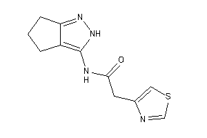 N-(2,4,5,6-tetrahydrocyclopenta[c]pyrazol-3-yl)-2-thiazol-4-yl-acetamide