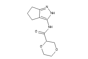 N-(2,4,5,6-tetrahydrocyclopenta[c]pyrazol-3-yl)-1,4-dioxane-2-carboxamide