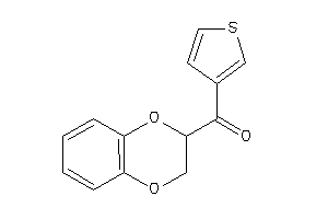 2,3-dihydro-1,4-benzodioxin-3-yl(3-thienyl)methanone