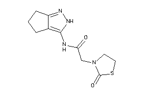 2-(2-ketothiazolidin-3-yl)-N-(2,4,5,6-tetrahydrocyclopenta[c]pyrazol-3-yl)acetamide