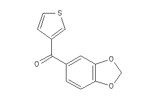 1,3-benzodioxol-5-yl(3-thienyl)methanone