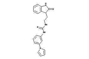 1-[2-(2-ketoindolin-3-yl)ethyl]-3-(3-pyrrol-1-ylphenyl)urea