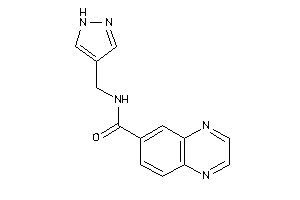 N-(1H-pyrazol-4-ylmethyl)quinoxaline-6-carboxamide