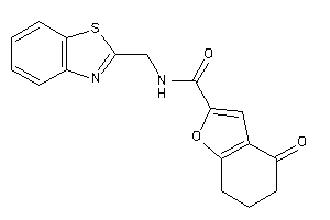 N-(1,3-benzothiazol-2-ylmethyl)-4-keto-6,7-dihydro-5H-benzofuran-2-carboxamide