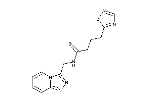 4-(1,2,4-oxadiazol-5-yl)-N-([1,2,4]triazolo[4,3-a]pyridin-3-ylmethyl)butyramide