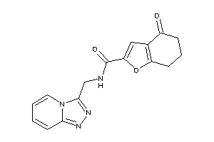 4-keto-N-([1,2,4]triazolo[4,3-a]pyridin-3-ylmethyl)-6,7-dihydro-5H-benzofuran-2-carboxamide