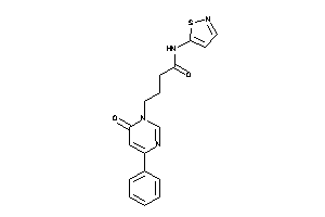 N-isothiazol-5-yl-4-(6-keto-4-phenyl-pyrimidin-1-yl)butyramide