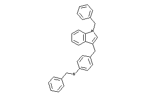 3-(4-benzoxybenzyl)-1-benzyl-indole