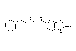 1-(2-keto-3H-1,3-benzoxazol-6-yl)-3-(2-morpholinoethyl)urea