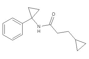 3-cyclopropyl-N-(1-phenylcyclopropyl)propionamide