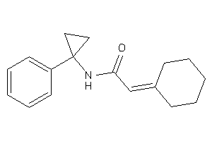 2-cyclohexylidene-N-(1-phenylcyclopropyl)acetamide