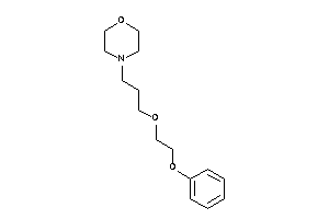 4-[3-(2-phenoxyethoxy)propyl]morpholine