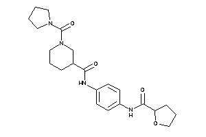 1-(pyrrolidine-1-carbonyl)-N-[4-(tetrahydrofuran-2-carbonylamino)phenyl]nipecotamide