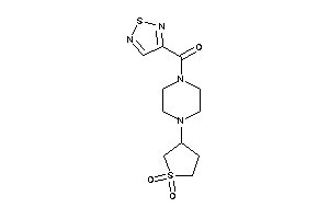 [4-(1,1-diketothiolan-3-yl)piperazino]-(1,2,5-thiadiazol-3-yl)methanone