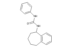 1-phenyl-3-(6,7,8,9-tetrahydro-5H-benzocyclohepten-9-yl)urea