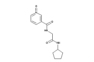 N-[2-(cyclopentylamino)-2-keto-ethyl]-1-keto-nicotinamide