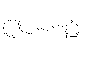 Cinnamylidene(1,2,4-thiadiazol-5-yl)amine