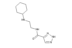 N-[2-(cyclohexylamino)ethyl]-2H-triazole-4-carboxamide