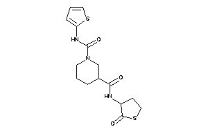 N'-(2-ketotetrahydrothiophen-3-yl)-N-(2-thienyl)piperidine-1,3-dicarboxamide