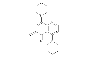 4,8-dipiperidinoquinoline-5,6-quinone