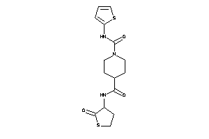 N'-(2-ketotetrahydrothiophen-3-yl)-N-(2-thienyl)piperidine-1,4-dicarboxamide