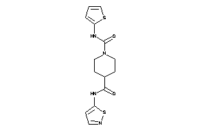 N'-isothiazol-5-yl-N-(2-thienyl)piperidine-1,4-dicarboxamide