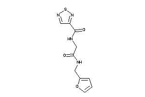Image of N-[2-(2-furfurylamino)-2-keto-ethyl]-1,2,5-thiadiazole-3-carboxamide