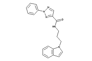 N-(3-indol-1-ylpropyl)-2-phenyl-triazole-4-carboxamide