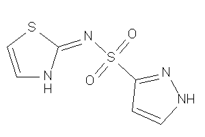 N-(4-thiazolin-2-ylidene)-1H-pyrazole-3-sulfonamide
